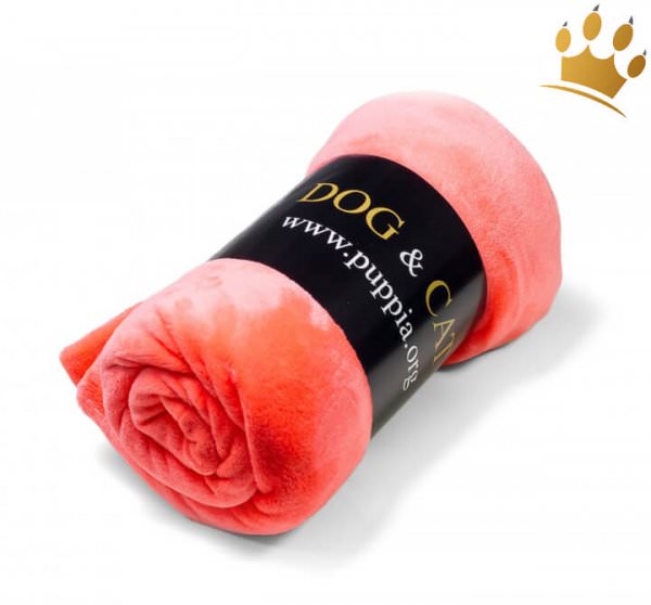 Hundefleecedecke Dog & Cat Orange