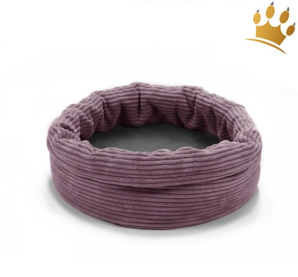 Hundenest Cordie Rund Flieder