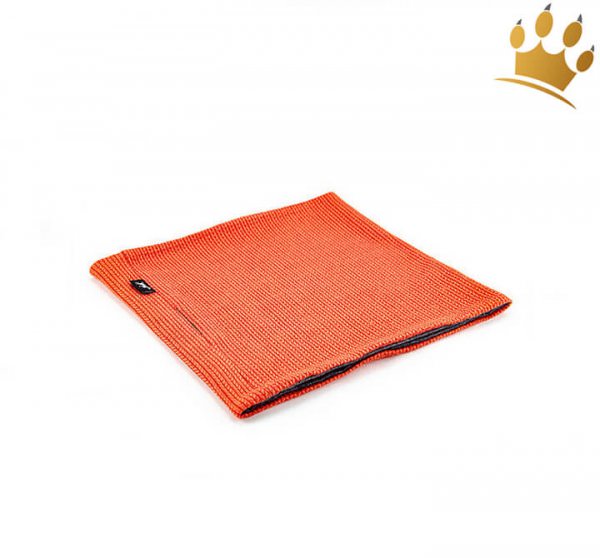 Hunde-Loop Schal Schickobello Orange