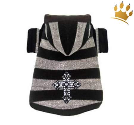 Hundesweater Silver Goth