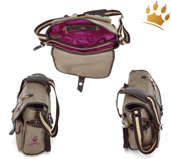 Hazel große Gassitasche Taupe