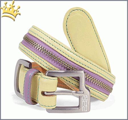 Hundehalsband Canini® Zip-a-Dee Gelb