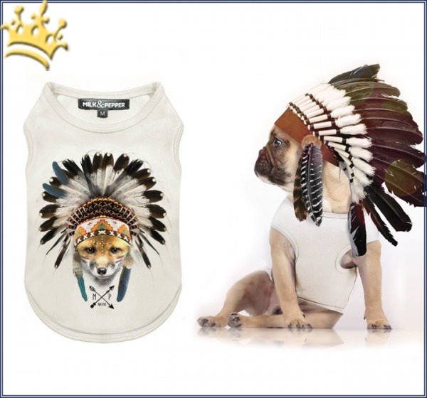 Milk & Pepper Hunde-T-Shirt Cheyenne