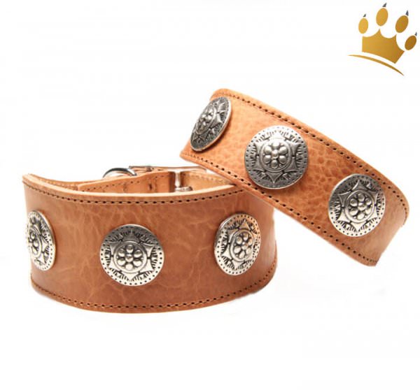 Hundehalsband Greyhound Pigall Natur