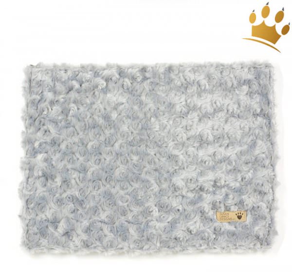 Hunde Cuddle Plaid Curly Grey