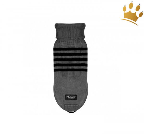 Noox Hundepullover Discovery Grau
