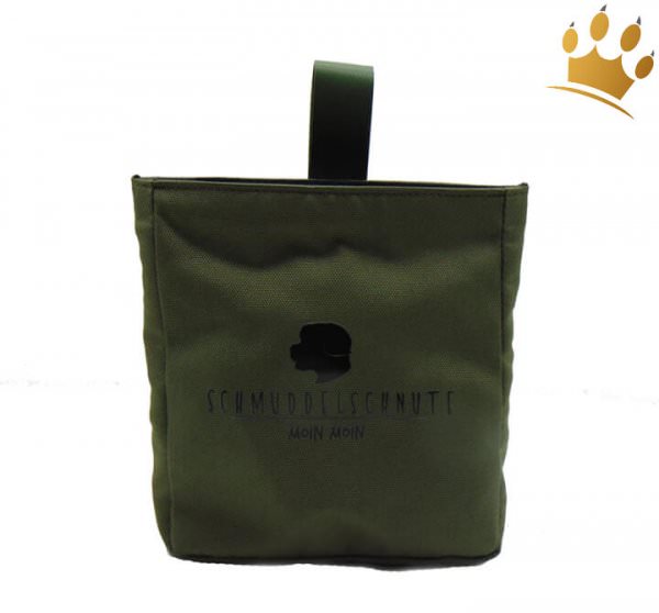 Schmuddelschnute Leckerlibüdel Khaki