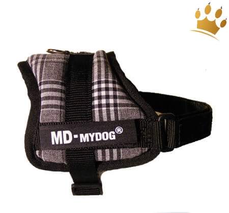MyDog Hundegeschirr Black & White