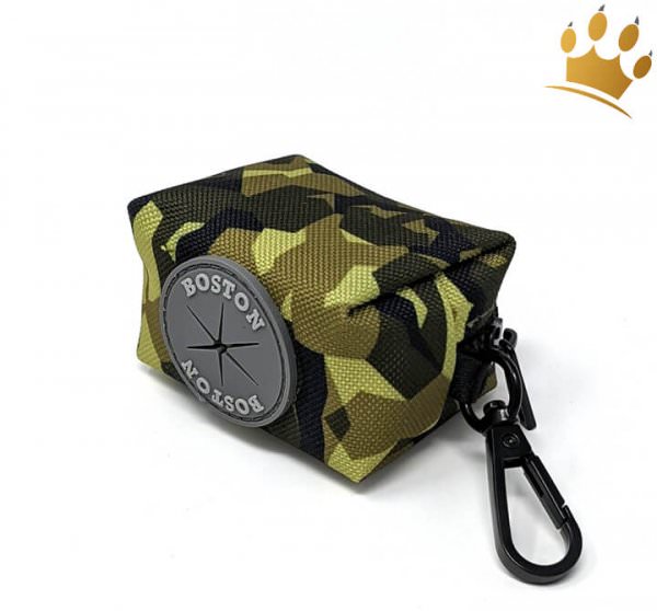 Kotbeutelspender London Grün Camouflage