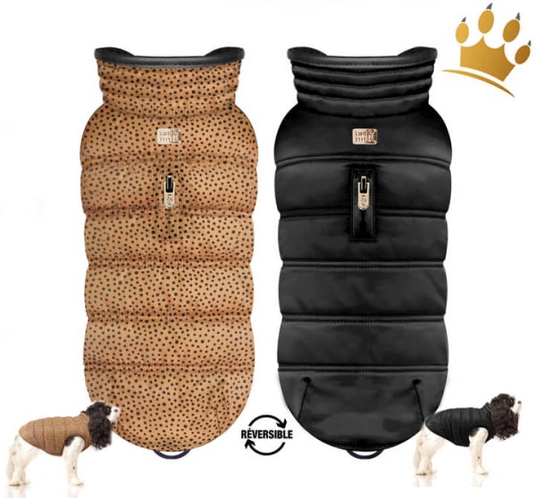 Milk & Pepper Wende-Hundemantel Kalani