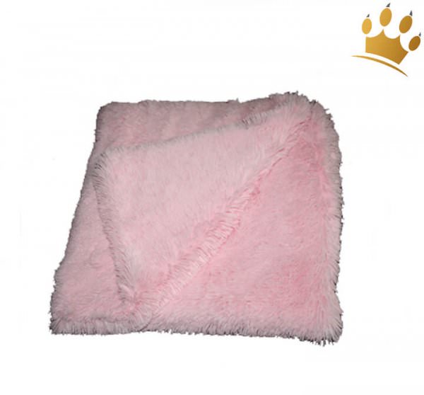 Kuscheldecke Throws Pink Shag