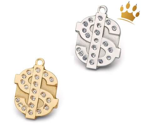 Schmuckanhänger Dollar