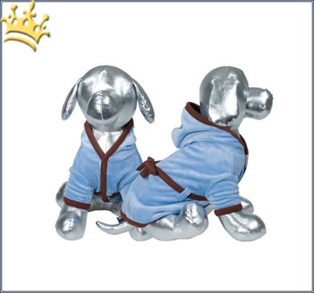 Hundebademantel Sweet Spa Blau