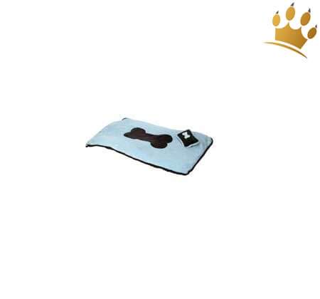 Kuschelkissen Bones blau