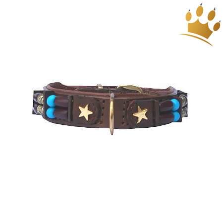 Hundehalsband Baby Brown Eagle 15mm
