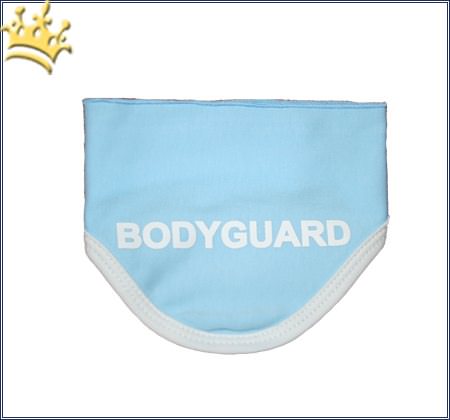 Hunde-Bandana Bodyguard blau