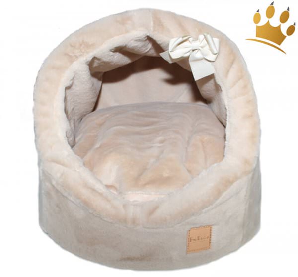 Hundehöhle Igloo Beige Fur