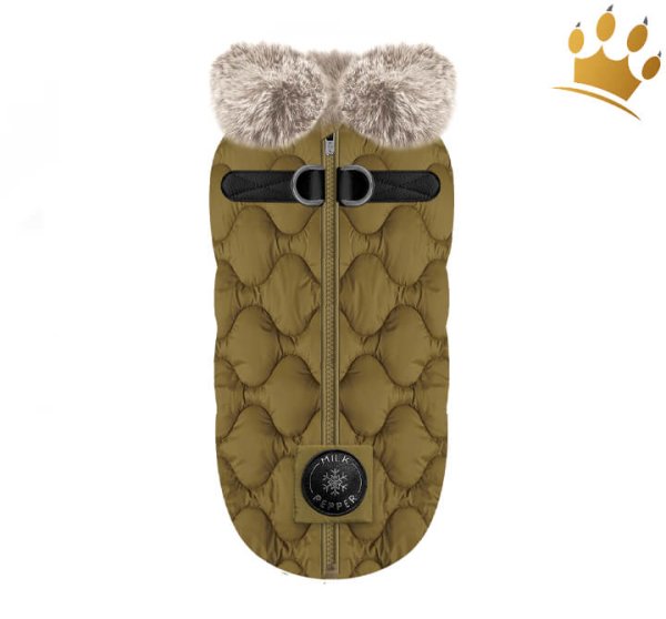 Milk & Pepper Hundemantel Roméo Khaki