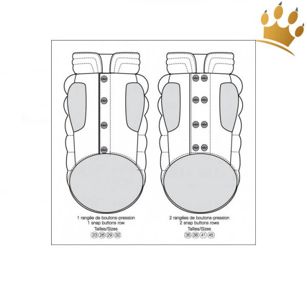 Milk & Pepper Almar Wende-Hundemantel