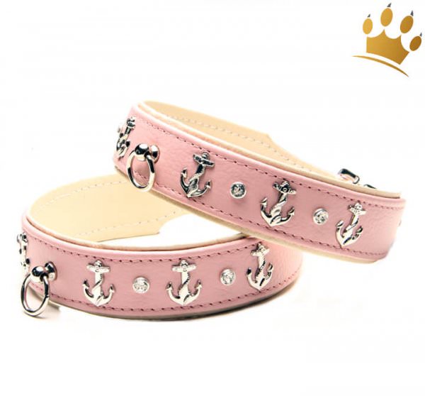 Hundehalsband Beach Dog Rosa