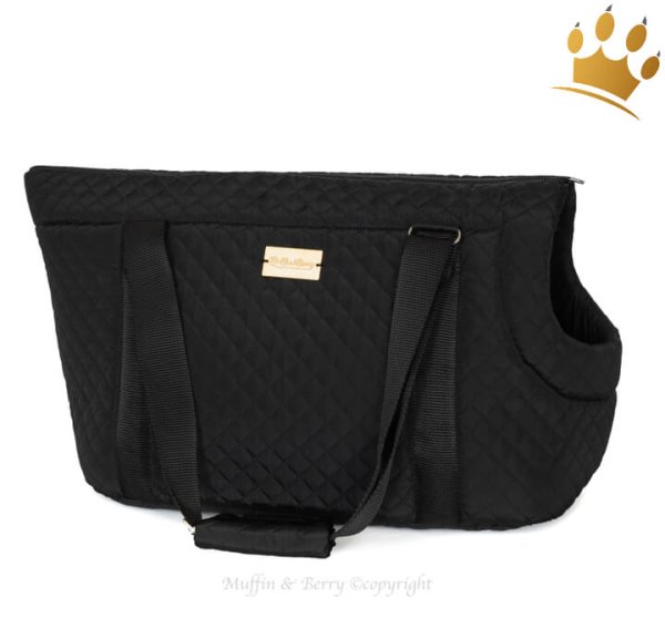 Muffin & Berry Hundetasche Rocco Schwarz