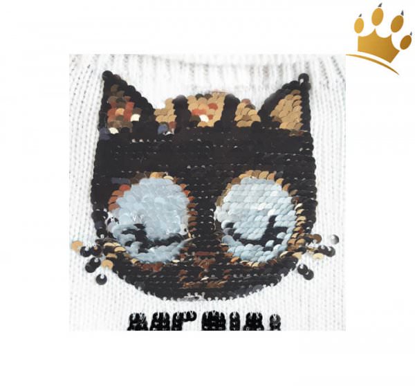 Milk & Pepper Hundepullover Meow