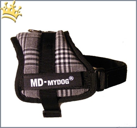 MyDog Hundegeschirr Black & White