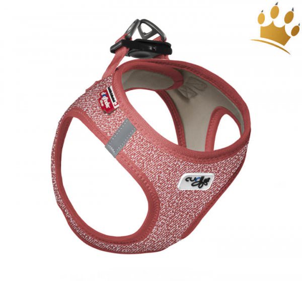 Curli Vest Hundegeschirr Merino Rot