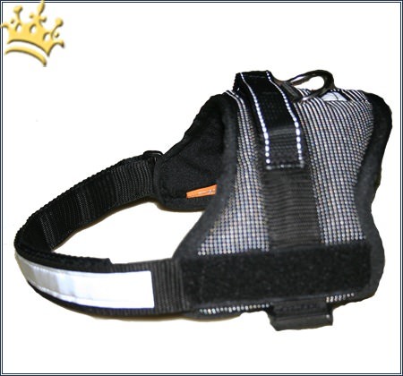 MyDog Hundegeschirr Black reflektierend