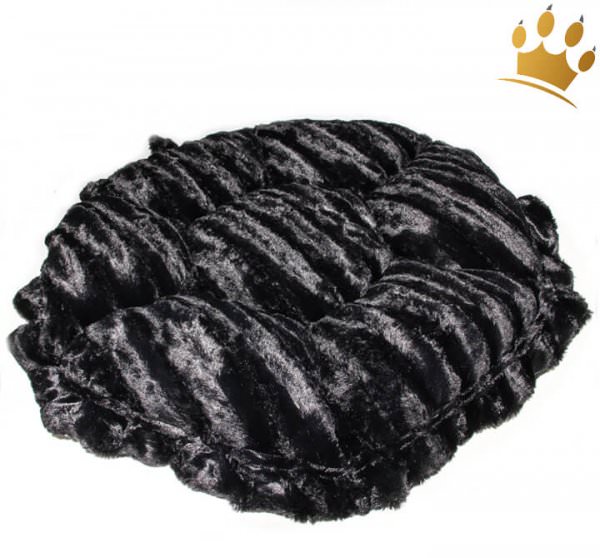Hundebett Bessie & Barnie Cuddle Pod - Black Puma
