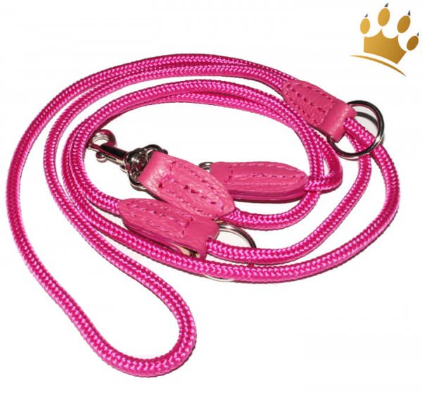 Malucchi Hundeleine Movie Nylon Pink