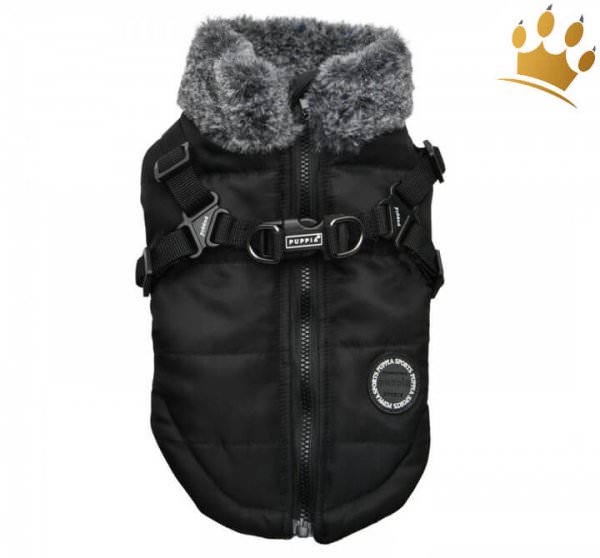 Puppia Hundemantel Donavan Schwarz