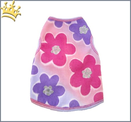 Hundeshirt Flower Power