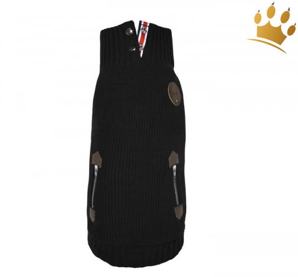 Hundepullover Chester Schwarz
