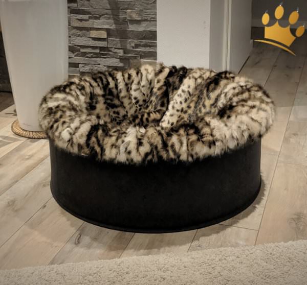 Hundebuddelnest Dunkelbraun Leo