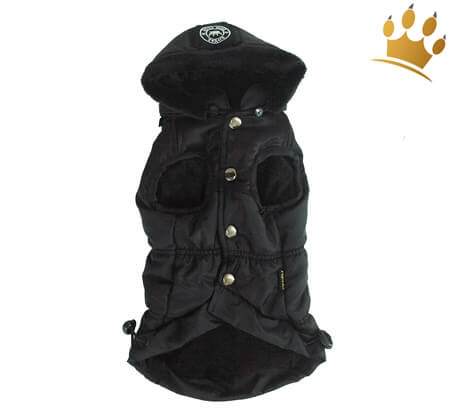 Hundemantel Dakota Black Detail