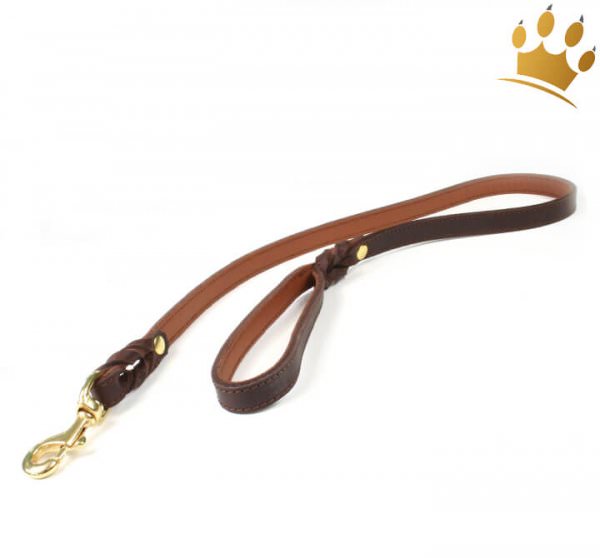 Hundeleine Luxor Braun 100cm