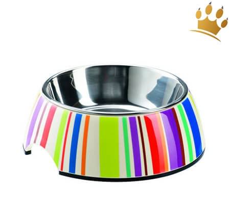 Hundenapf Melamin Stripes