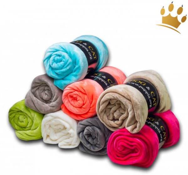 Hundefleecedecke Dog & Cat Orange