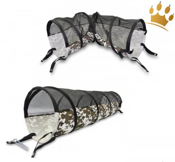 P.L.A.Y. Hundespielzeug Tunnel Camou