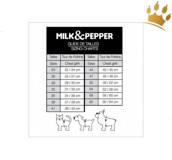 Mlk & Pepper Emmy Hundegeschirr