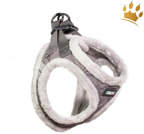 Step In Hundegeschirr Chiara Diamond Grau