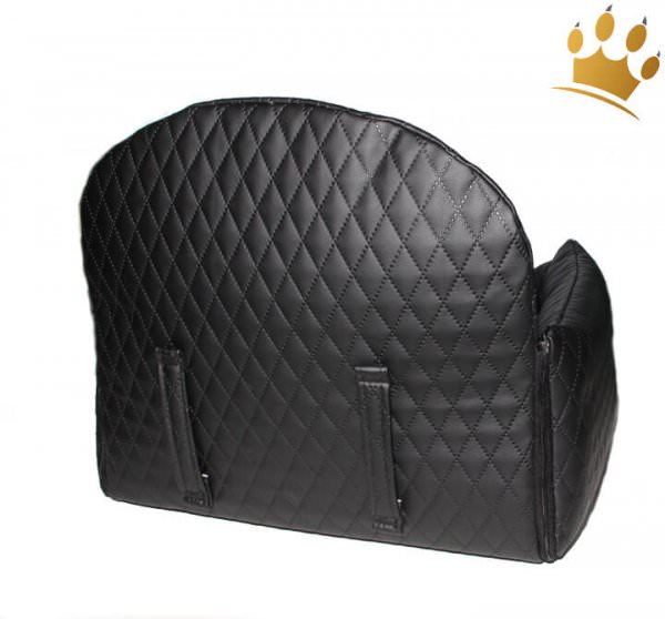 Hundeautositz Luxury Car Drive Square Black Molto Carina Salt and Pepper