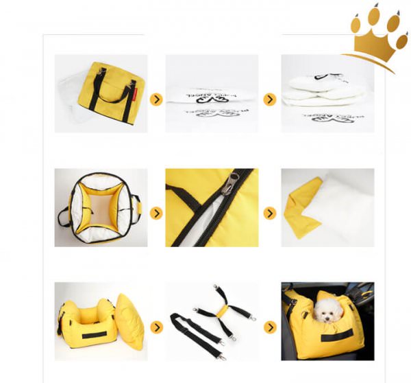 Puppy Angel Autositz 3WAY MAGAGIO™ Petrari Gelb