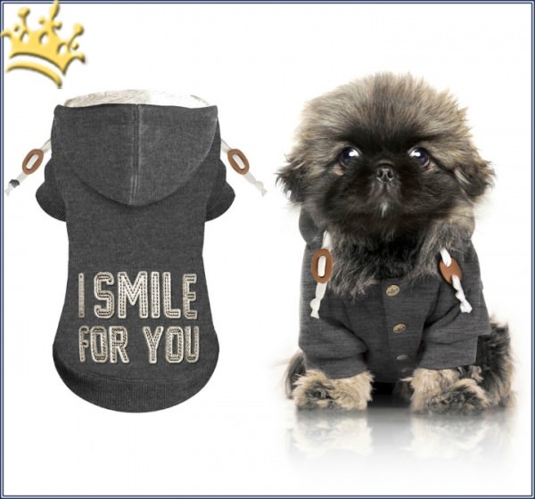 Milk & Pepper Hundesweater Gatsby Grey