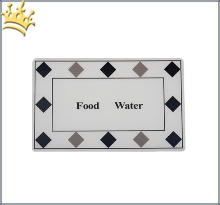 Hundenapfunterlage Food & Water