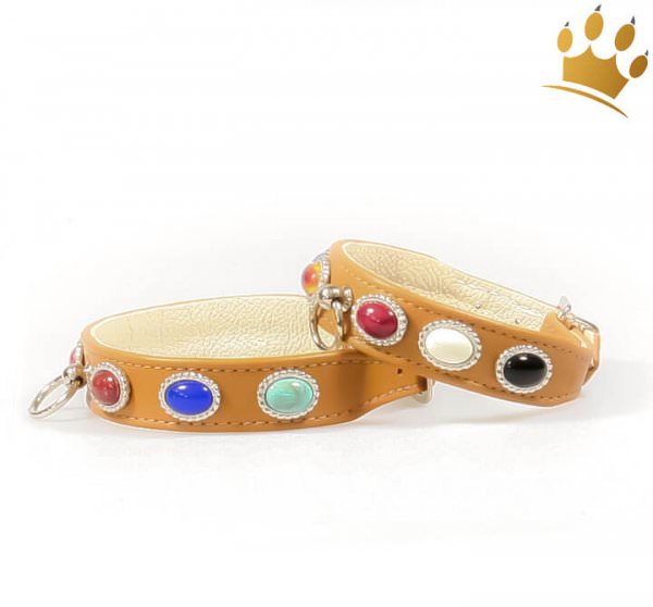 Hundehalsband Bijou Petit Cabochon