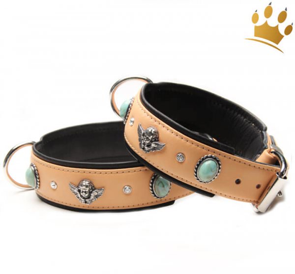 Hundehalsband Bella Angelo Sand