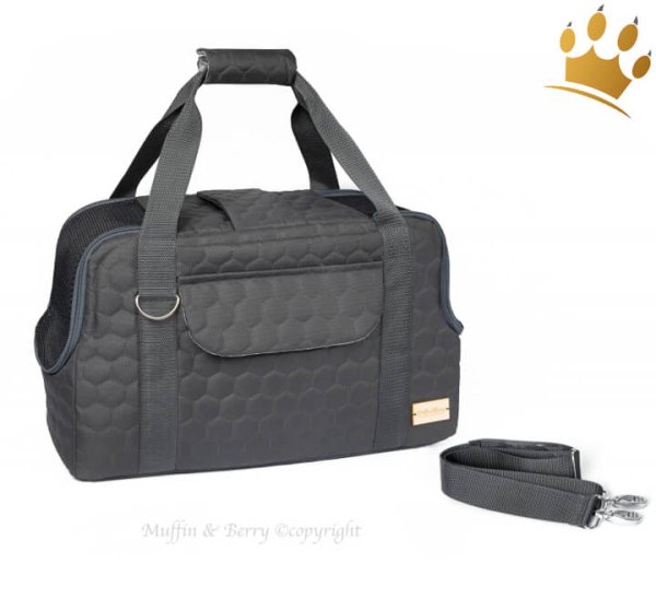 Muffin & Berry Hundetasche Arthur Grau