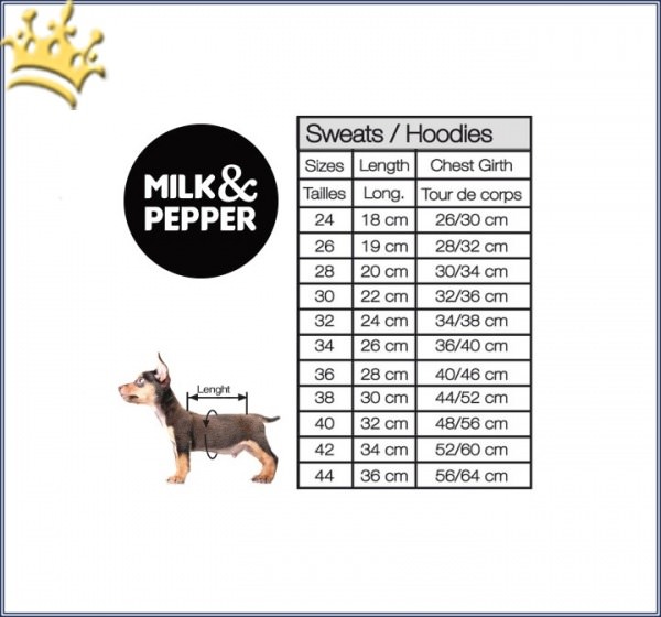 Milk & Pepper Hundesweater Selva